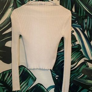 princess polly long sleeve fitted top